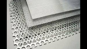 perfore alüminyum levha